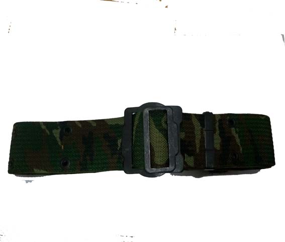 Cinturón campaña Ejército de Tierra Camuflaje original hebilla g